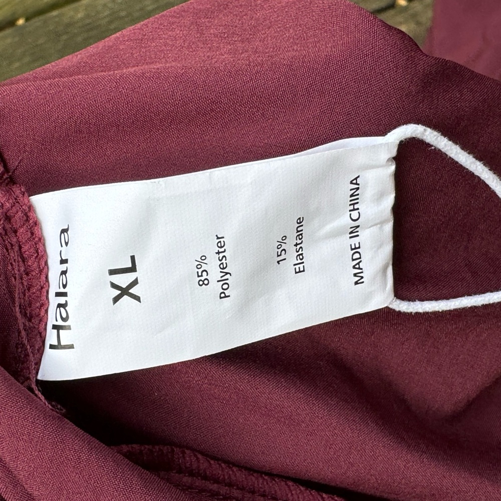 Halara Breezeful Backless Side Pocket Flowy Flare Maxi dress nwt - Picture 6 of 6